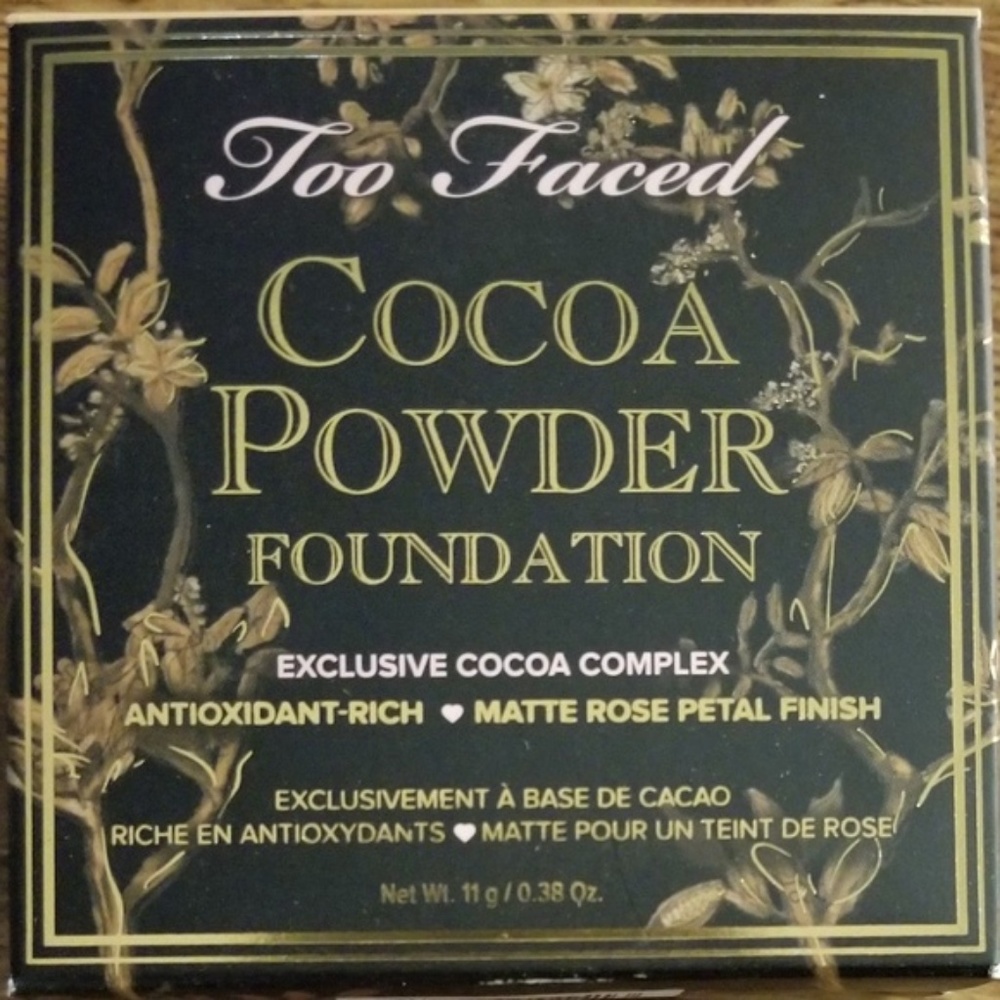 NIB Too Faced Cocoa Powder Foundation MED TAN